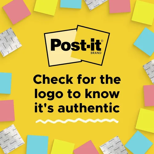 Vista 5 de Notas autoadhesivas Sticky Notes de Post-it, Amarillo canario