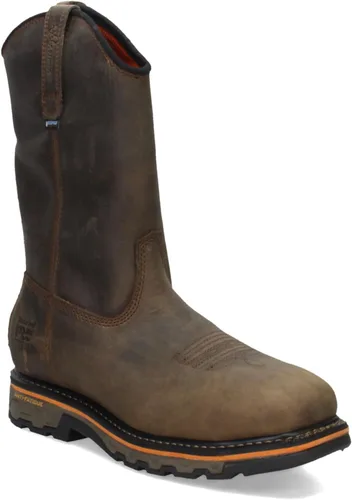 Vista 18 de Timberland PRO Botas de trabajo True Grit sin cordones con puntera compuesta para hombre Marrón-2024 Nuevo