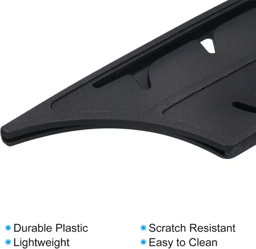Vista 4 de PATIKIL Fundas de plástico para cuchillos de seguridad para cuchillo Nakiri de 7 pulgadas, paquete de 2 cuchillos, protector de filos, protector