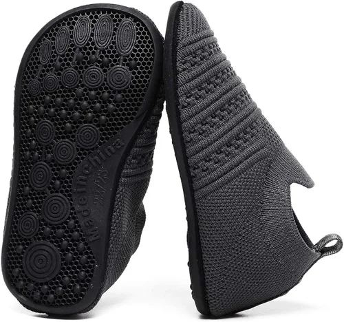 Vista 4 de ditont Toddler Boys Girls Indoor House Slippers Lightweight Kids Baby Non-Slip First Walking Home Socks Shoes