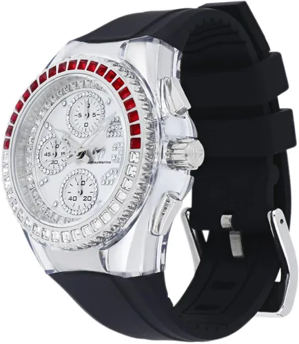 Vista 2 de TechnoMarine Reloj Cruise Glitz TM-121039 de cuarzo para mujer, Negro