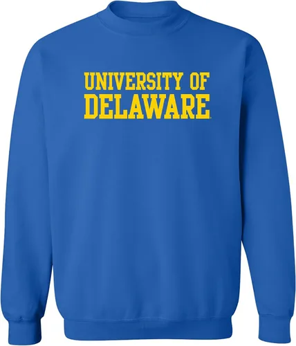 Vista 32 de UGP Campus Apparel NCAA Bloque Básico, Cuello Redondo Color del Equipo, Colegio, Universidad Cremalleras Akron Navy