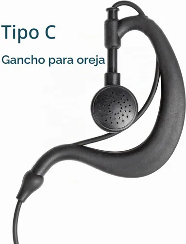 Vista 4 de Auricular Walkie Talkie con micrófono de un solo cable auricular de radio bidireccional para Baofeng UV-5R BF-888S Arcshell Retevis H-777 RT21 RT22