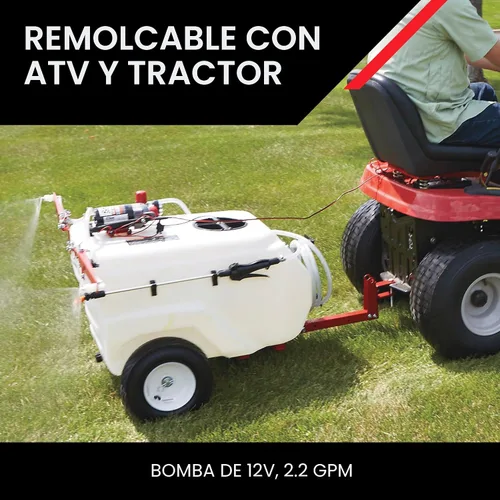 Vista 4 de NorthStar Remolque Difusor y Pulverizador Trasero, de 31 Galones de Capacidad, 2.2 GPM, 12 Voltios a Corriente Directa NSQ on-demand pump
