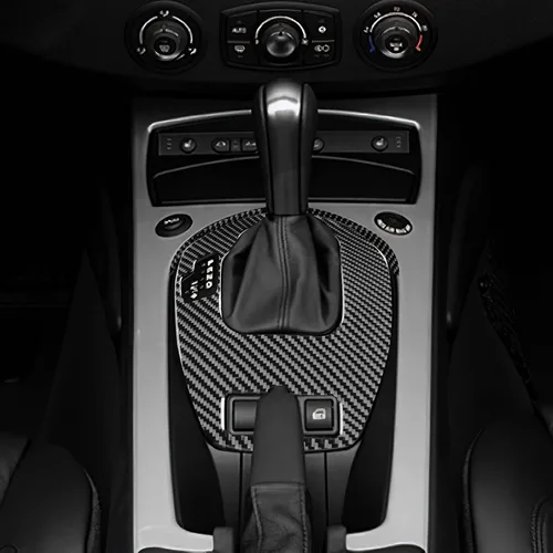 Vista 4 de AIRSPEED Fibra de carbono para BMW Z4 E85 E86 2003 2004 2005 2006 2007 2008 cubierta del marco interior de la caja de cambios de la consola central