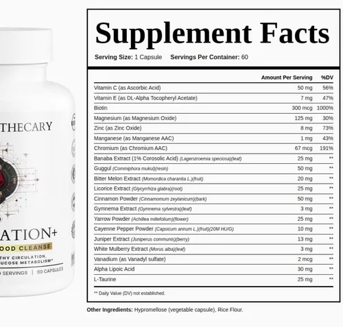 Vista 3 de Circulation+ Fórmula avanzada – Complejo botánico de hierbas con jengibre de cayena – Mezcla de bienestar tradicional con vitaminas minerales