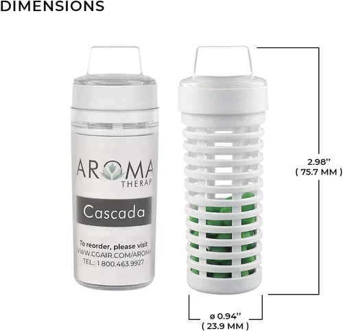 Vista 5 de Caja de 10 cuentas de aromaterapia Cascada para bañeras y bañeras