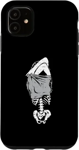 Vista 8 de Sexy mujer esqueleto Halloween disfraz divertido huesos caso para iPhone 17