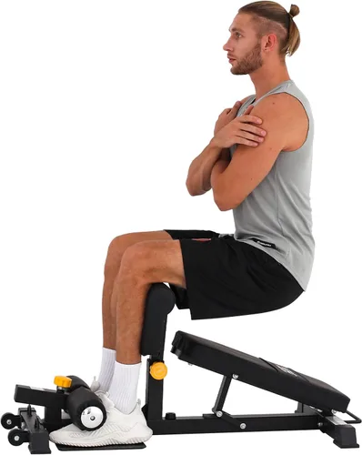 Vista 9 de Altas Strength Sissy Máquina de sentadillas Estación de ejercicios de piernas Máquina de ejercicio ajustable para gimnasio en casa Entrenamiento