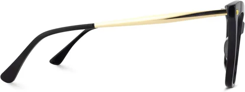 Vista 4 de Zeelool Gafas de bloqueo de luz azul mariposa de gran tamaño con estilo para las mujeres Isaebella FP0044