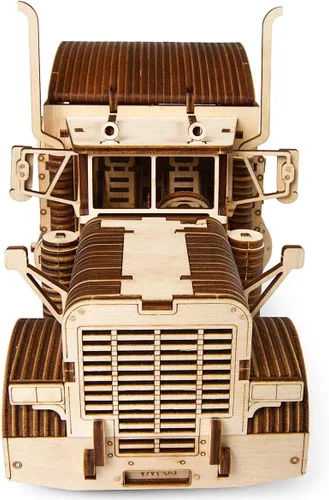 Vista 3 de UGEARS Modelos 3-D Rompecabezas de madera - Camión mecánico pesado niño VM-03 Kit de modelo de madera para adultos y adolescentes
