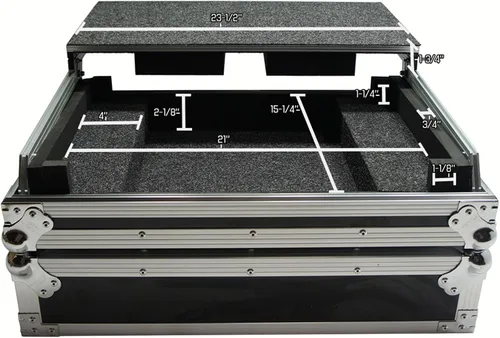 Vista 7 de Harmony Audio HCRTMIX8LT Flight Glide - Funda personalizada para laptop compatible con Reloop Terminal Mix 8