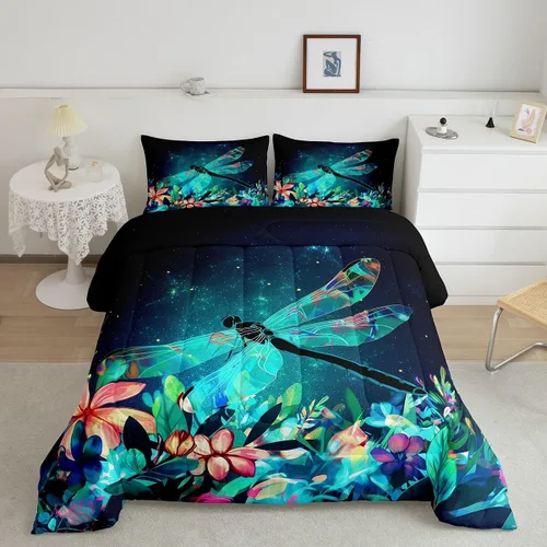 Vista 13 de Feelyou, juego de ropa de cama estilo vaquero tamaño individual para niños, juego de edredón occidental para niños y niñas, desierto del lejano