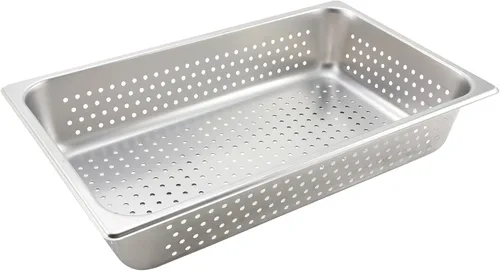 Vista 4 de Winco SPF1 Molde completo de 1-1/4 pulgadas, Acero Inoxidable, Mediano