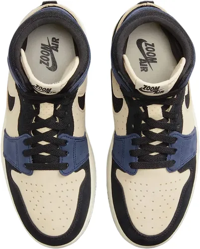Vista 4 de Jordan Women's 1 Zoom Air CMFT 2 MuslinBlk-Blackened Blue (DV1305 104)