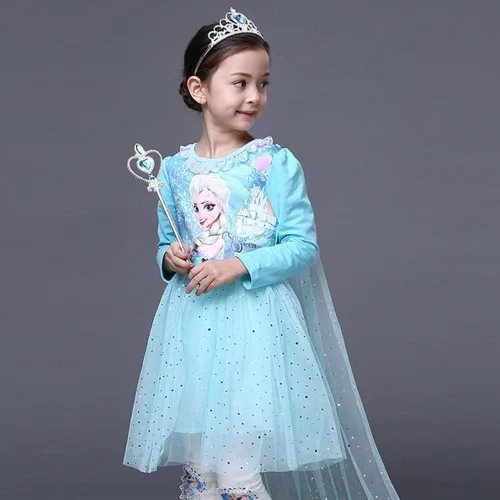Vista 2 de Vicloon Princess Dress Up Accessories, 2PCS Princess Crown and Wands for Little Girls, Jewelry Toy Gifts Set Christmas