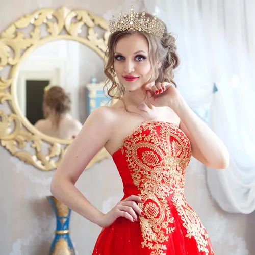 Vista 4 de CURASA Tiaras para Mujer