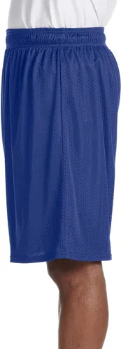 Vista 4 de Russell pantalones cortos deportivos de malla sin bolsillos para hombre