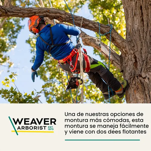 Vista 2 de Weaver Leather WLC 560 2 Dee flotante con correas acolchadas de nailon para las piernas