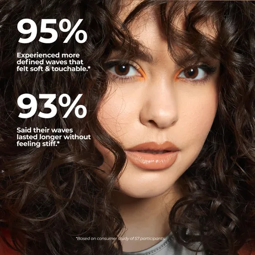 Vista 5 de XMONDO Espuma ondulada Wavetech para el cabello, espuma vegana para cabello ondulado con provitamina B5 y nutrientes para hidratar el cabello