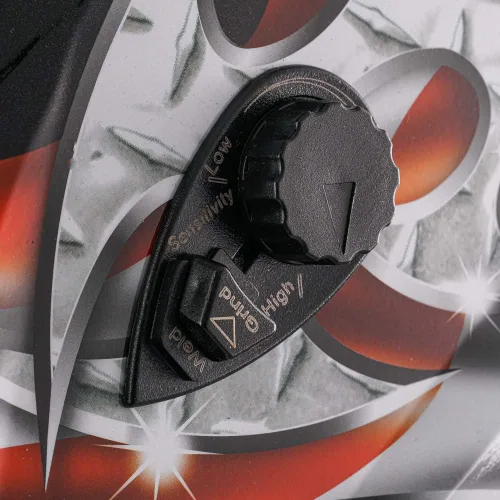 Vista 5 de KT Industries Casco de soldadura de oscurecimiento automático de acero americano (4-1052)