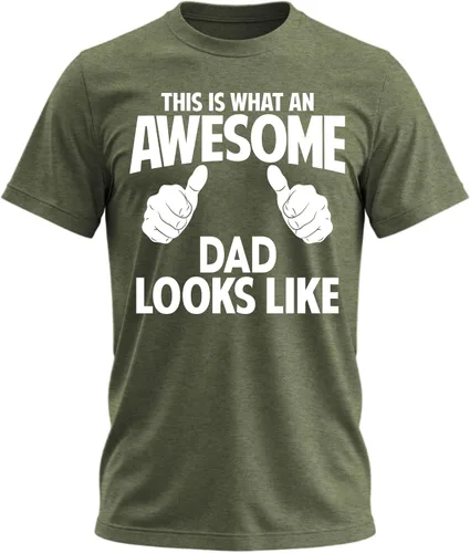 Vista 16 de Awesome Uncle Looks Like - Camiseta divertida para hombre Negro
