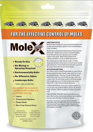 Vista 2 de MouseX MoleX Bolsa de 8 onzas, MoleX totalmente natural, no tóxica
