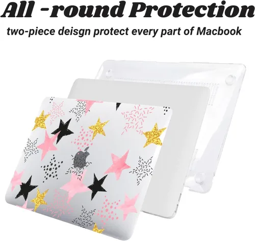 Vista 109 de Funda rígida compatible con MacBook Pro de 13 pulgadas 2012 2011 2010 2009 2008 versión A1278 con CD-ROM, funda de plástico para laptop cubierta