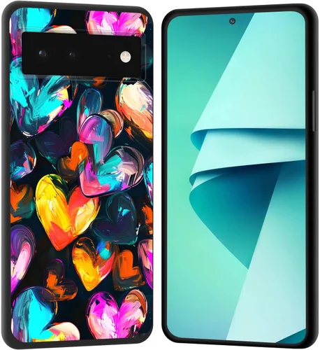 Vista 83 de Funda para Pixel 4 XL, funda de goma de silicona suave a prueba de golpes, funda protectora de cuerpo completo para Google Pixel 4 XL, ciervo