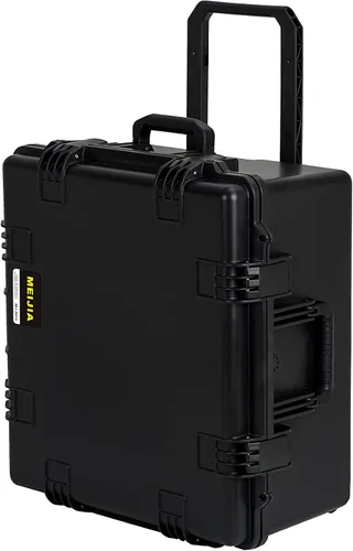 Vista 10 de MEIJIA Funda rígida portátil impermeable para todo tipo de clima, funda para cámara con espuma de ajuste personalizable, diseño ligero con mango