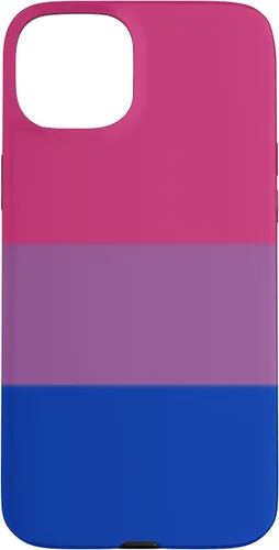 Vista 9 de Funda de colores de la bandera del orgullo bisexual para iPhone 16