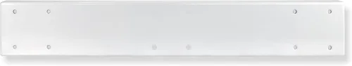 Vista 5 de Mail Boss 7139 Barra espaciadora de caja para aplicaciones de tres buzones, 3, Blanco Alpino Mounts multiple Mail Boss mailboxes on one post