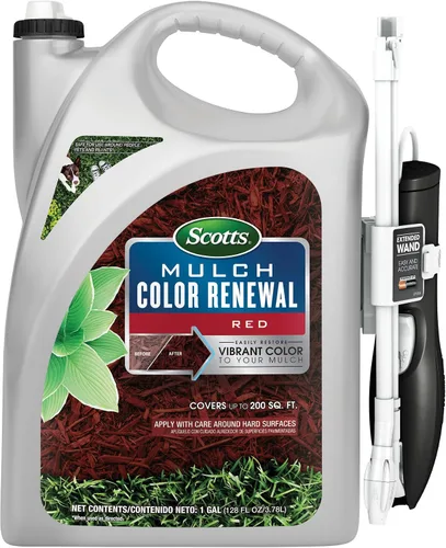 Vista 7 de Scotts Mulch Color Renewal Brown, 1 gal.