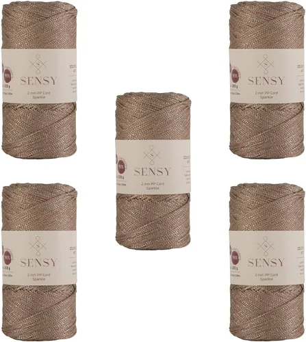 Vista 60 de Sensy Premium 2mm 229.5 metros de cuerda de poliéster 100% cordón de polipropileno Cordón de macramé 2mm Cordón para bolso de crochet Hilo