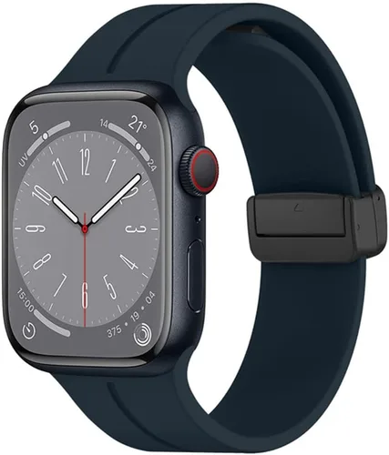 Vista 2 de Compatible con Apple Watch Band de 1.929 in 1.811 in 1.772 in 1.732 in 1.654 in 1.614 in 1.575 in 1.496 in iWatch Ultra Series