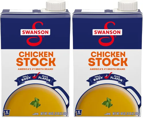 Vista 17 de SWANSON S Caldo de pollo 100% natural, cartón de 48 onzas
