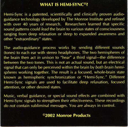Vista 2 de Hemi Sync Human Plus Let-Go