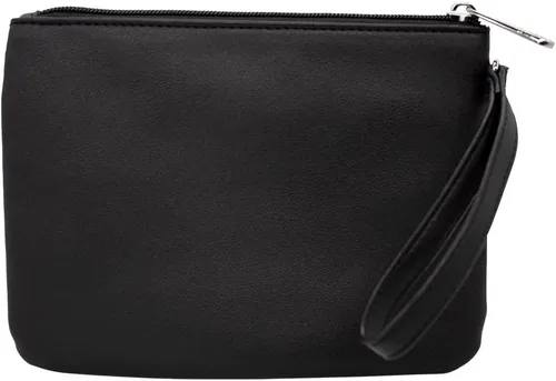 Vista 3 de Buckle-Down Billetera de bolsillo único con monograma de cabeza de Mickey Mouse negrorojo, 8.0 x 6.0 pulgadas, Mickey Mouse, Cartera de bolsillo