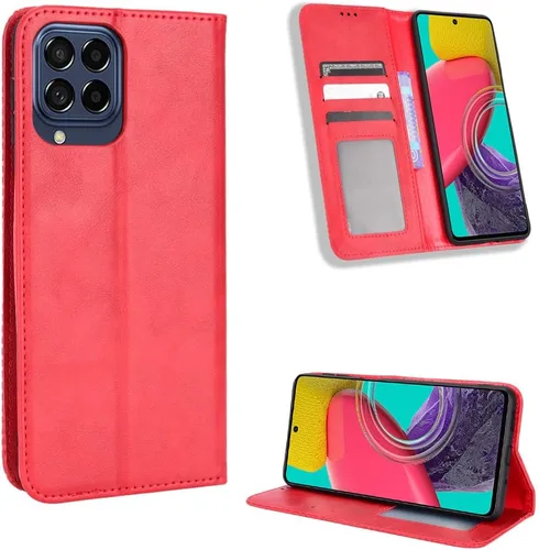 Vista 30 de Funda para BLU Bold N2, funda de piel sintética para BLU Bold N2, funda para BLU Bold N2 5G N0050UU Funda de piel sintética negra Negro