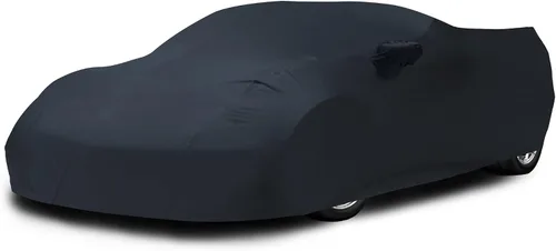 Vista 13 de SoftTec - Funda completa de satén para interior para Chevrolet Corvette C3 Convertible Coupe 1968-1982 de 2 puertas, elástica, flexible, de alta