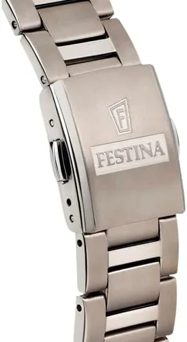 Vista 2 de Festina Mens Quartz Titanium Strap Grey 24 Casual Watch Model F204352