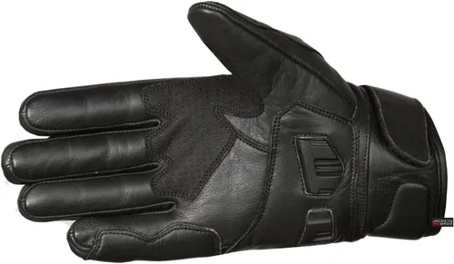 Vista 2 de Guantes de piel de anilina de vaca para motocicleta de hombre con control deslizante