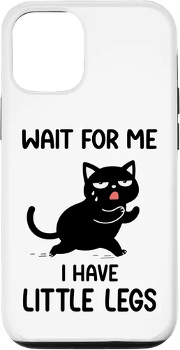 Vista 27 de Funny Short Legs Cat Saying Wait for Me, I Have Little Legs Case for iPhone 17