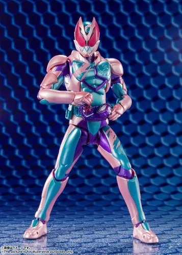 Vista 3 de TAMASHII NATIONS - Kamen Rider Revice - Kamen Rider Revi Rex Genome, Bandai Spirits S.H.Figuarts Figura de acción Genoma Revi Rex