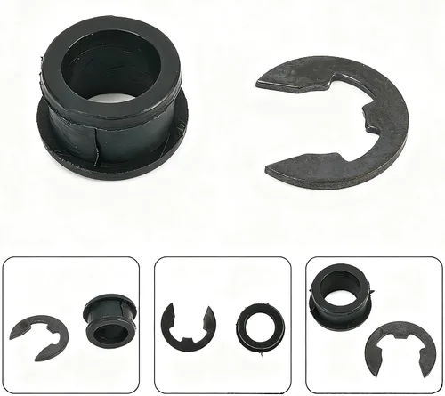 Vista 6 de Juego de reparación de bujes y clip de cambio de engranajes de transmisión automática de 2 piezas 33835-08010 para Toyota Corolla Matrix Camry 1+1