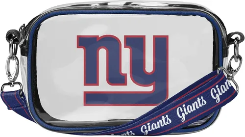Vista 23 de FOCO NFL Womens NFL Team Logo Stripe Clear Crossbody Bag
