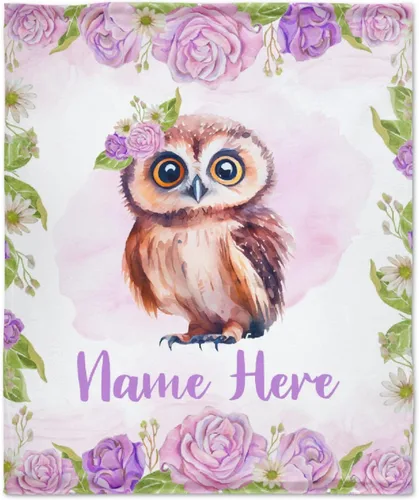 Vista 63 de Manta personalizada con nombre, suave, acogedora y ligera, con nombre para sofá o cama, regalo personalizado, unisex, tamaño XS, 40 x 30 pulgadas