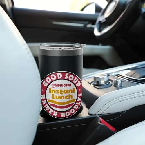 Vista 6 de Maruchan Good Soup Ramen Noodles Logo Vaso aislado de acero inoxidable