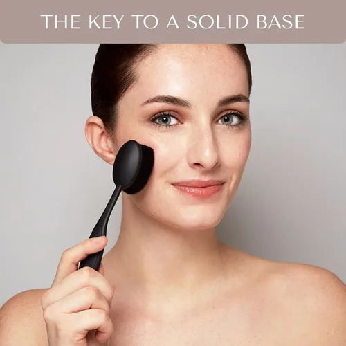 Vista 3 de Artis Elite Oval Brush 7 - Brocha de maquillaje negra, 1 pieza