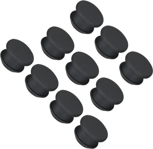 Vista 28 de MECCANIXITY Tapones de silicona con bloqueo de clic para cubrir agujeros de panel, sello de panel de goma tipo empotrado redondo para antepechos